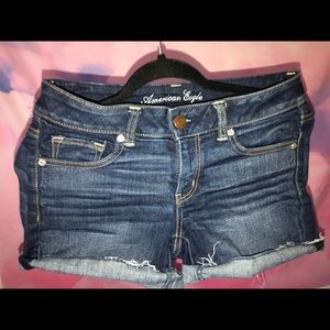 American Eagle dark blue Denim Shorts